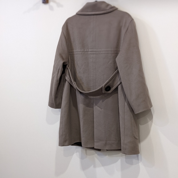 Zara - Quilted Wool Peacoat - Picture 14 of 15